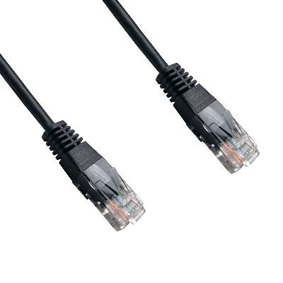 Datacom 15901 Patch UTP CAT6, 0,5m, černý