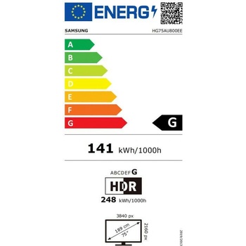 Samsung HG75AU800EE