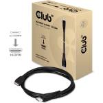 Club 3D Кабел Club 3D - CAC-1350 (Mini HDMI 2.0, M/M, 4K 60Hz, HDR, 1 м, двупосочен) (CAC-1350)