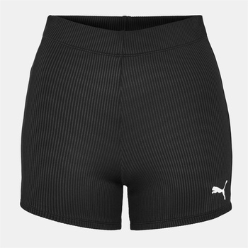 Image 1 of PUMA Къси панталони Puma Women's Ribbed Booty Shorts - Black Combo