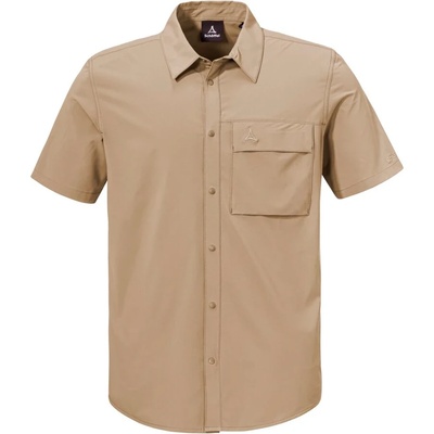 Schöffel Мъжка риза с копчета Schöffel Shirt Style Dooser Shirt - Brandon Beige - размер 50 (EU) (033-2491-0313)