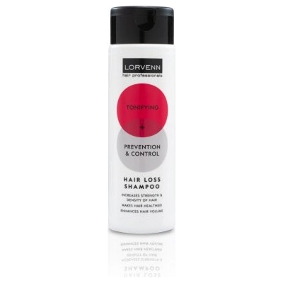Lorvenn Hair Professionals tonifying + prevention & control hair loss shampoo 200мл