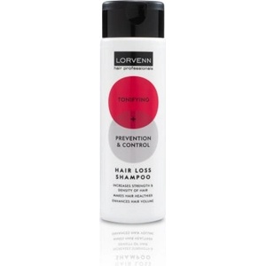Lorvenn Hair Professionals tonifying + prevention & control hair loss shampoo 200мл