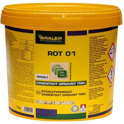 BRALEP ROT 01 cementový opravný tmel 7 kg