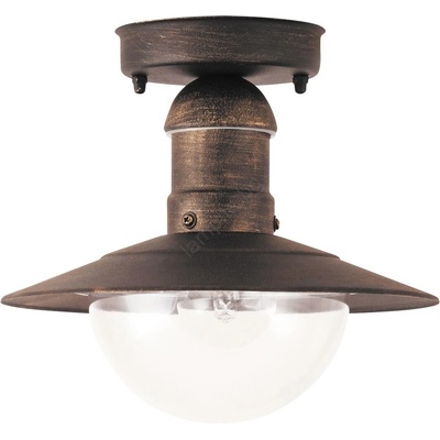 Brilagi - Външно таванно осветително тяло MOLDE 1xE27/60W IP44 бронз/патина (BG2665)