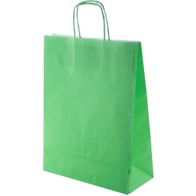 Store papierová taška, zelená