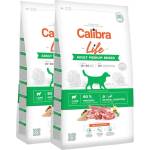 Calibra Dog Life Възрастен Среден Размер Агне 2 x 12 кг