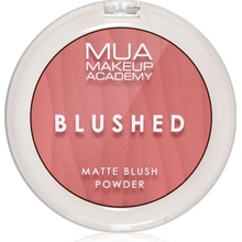 MUA Makeup Academy Blushed Powder Blusher Púdrová lícenka Rouge Punch 5 g