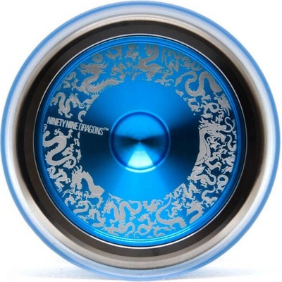 JoJo-YoYo YOYOFACTORY 99 Dragons SHINY BLUE-CLEAR