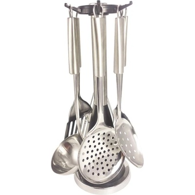 Elekom Прибори комплект ЕК-7618 ss - 7 части от неръждаема стомана 18/10 за вашата кухня (ek-7618 ss)