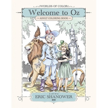 Omalovánky ze země Oz Welcome to Oz Adult Coloring Book
