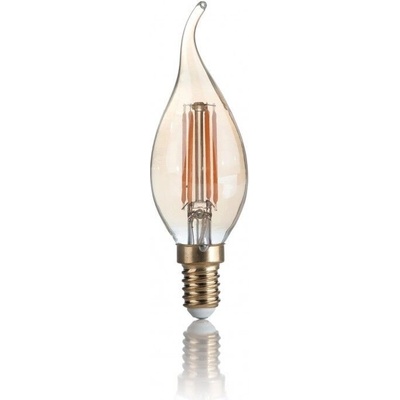 Lampadina VINTAGE LED filamentová žárovka E14 4W 400lm 2200K nestmívatelná, jantarová