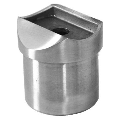Držiak na trubku ø 42,4 mm, pre madlo ø 42,4 mm, AISI 304