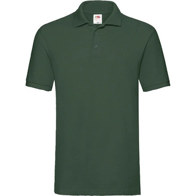 Fruit of the Loom pánska polokošeľa bottle green