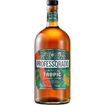 Professorado Caribbean Tropic Rum 35% 0,7 l (čistá fľaša)