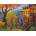 Castorland - Puzzle Autumn City Hill - 3 000 piese