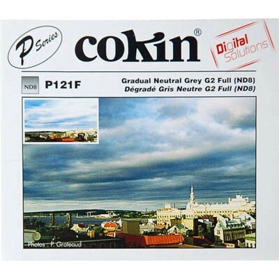 Cokin P121F Gradual Neutral Grey G2 Full ND8