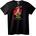 NOONEBRAND Тениска Ariel за Коледа - 2XL, Black