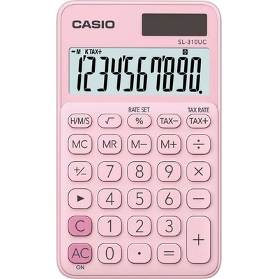 CASIO SL 310 YC LP růžová kap.kalkulačka