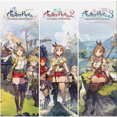 Various Artists - Atelier Ryza Trilogy (Clear/Sky Blue Marble Coloured) (3 ) LP
