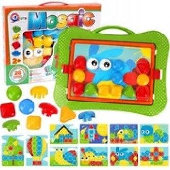 Teddies Mozaika klobouček a šablony