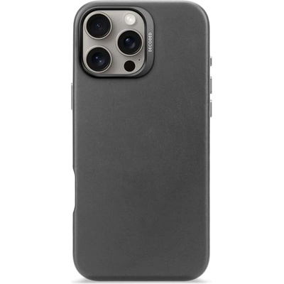 Decoded Кейс от Decoded - Backcover от еко кожа за iPhone 16 Pro Max черен (K-D25IPO16PMBC1BK)