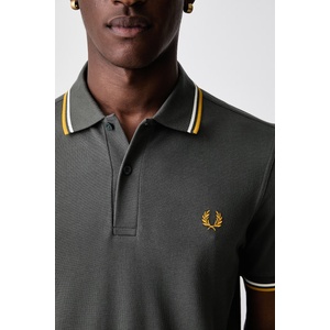 Fred Perry тениска с яка мъжка от памук (M3600.77C)