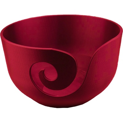 Pro Háčkování Miska na klubíčko VLNKA, L Royal Red
