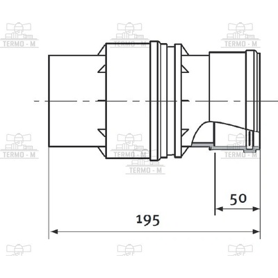 PROTHERM Spalinová klapka Ø 80 mm SP2K 0020079304