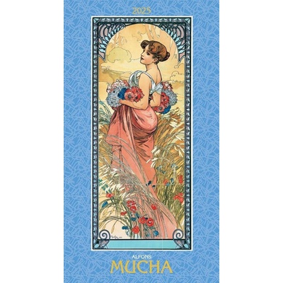 Alfons Mucha nástěnný 33 x 60 cm 2025