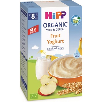 Image 1 of HiPP Пребиотик инстантна млечна каша плодове с йогурт 250 гр. - 8+ месеца