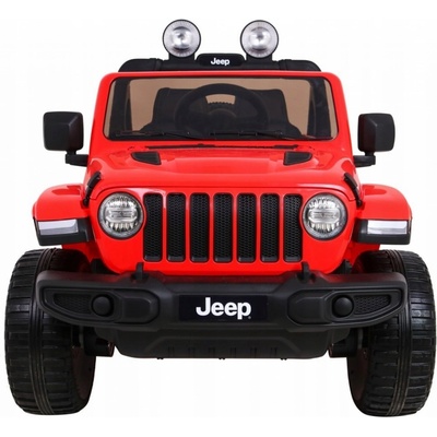 Mamido elektrické autíčko Jeep Wrangler Rubicon 4x4 červená