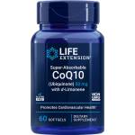 Life Extension Мощен антиоксидант за здраво сърце - Коензим Q10 (убиквинон) 50 mg + d-Лимонен, 60 софтгел капсули (01949 LE)