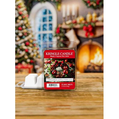 Kringle Candle Cinnamon Apple Wreath vosk do aromalampy 64 g