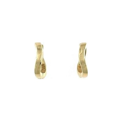 INFINITYSILVER Strieborné pozlátené náušnice krúžky 1,7cm OE453G