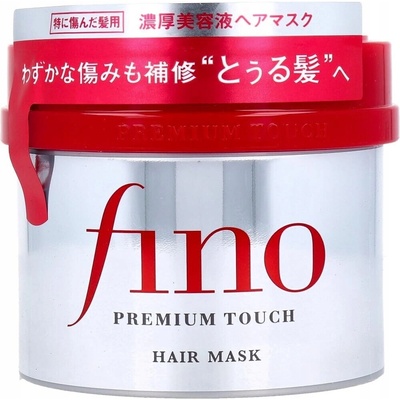 Shiseido Fino Prémiová maska na vlasy Premium Touch Hair Mask 230 g – Sleviste.cz