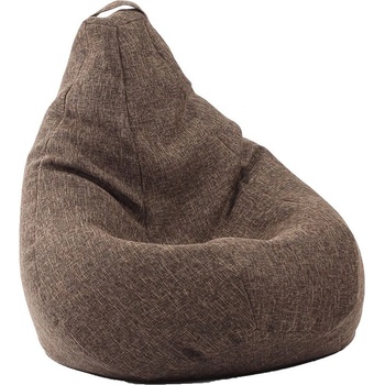 Image 1 of PUFRELAX Пуф, круша за деца 4-14 г. , 160л. Nirvana Light - Mocha Latte, Перящ се калъф, Пълнеж от Полистиролни перли, Гама Premium, 8184 (PUF-G-NL-PT-MCLT)