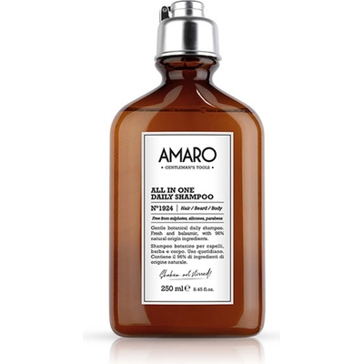 AMARO Ежедневен шампоан за коса, брада и тяло All in One Shampoo 250ml