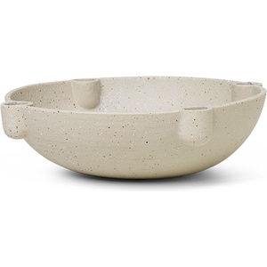 ferm LIVING Чинийка свещник Ferm Living керамика 27 см бежова (1104263131)