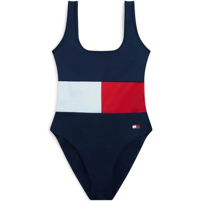 Tommy Hilfiger Бански костюм Tommy Hilfiger Women's One Piece Swimsuit - Pvh Black