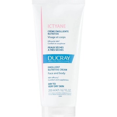 Ducray Ictyane tělový krém pro suchou pokožku Emollient Moisturizing Cream 200 ml
