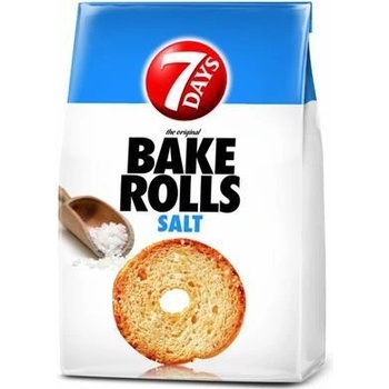7DAYS Chrumkavé chipsy Bake Rolls solené 80 g
