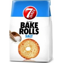 7DAYS Chrumkavé chipsy Bake Rolls solené 80 g
