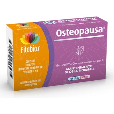 Fitobios Osteopausa - За здрави кости и баланс по време на менопаузата, 48 таблетки (430697 FITO)