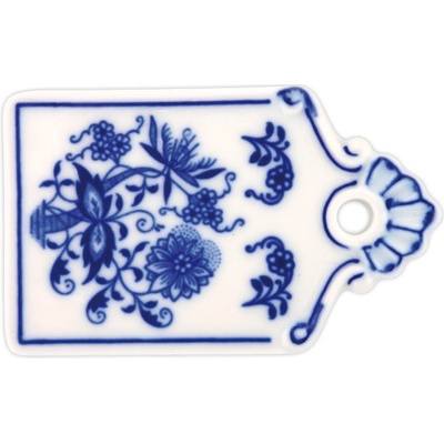 Cibulák Podnos na chléb mini 9cm Originál Český porcelán Dubí