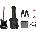 Squier Affinity Series Stratocaster HSS Pack LRL Charcoal Frost Metallic