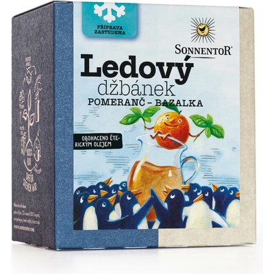 Sonnentor Ledový džbánek pomeranč bazalka Bio 16 x 2,5 g