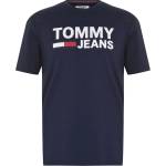 Tommy Jeans Corp Logo Tee - Black Iris
