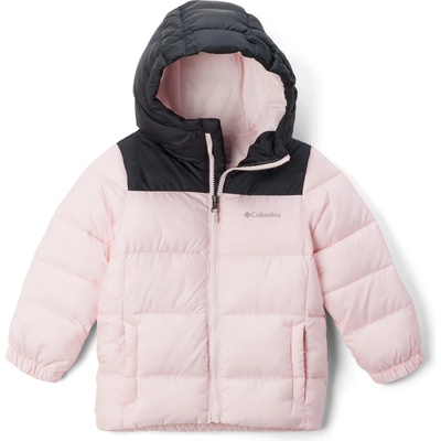 Columbia Детско синтетично яке Columbia Kid's Puffect Hooded Jacket Synthetic jacket - Satin Pink / Black - размер 18 Years (703-4651-0419)