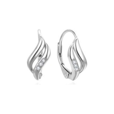 Silverino strieborné náušnice EL121104